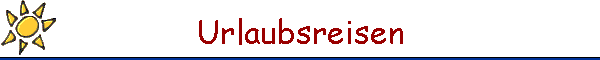 Urlaubsreisen