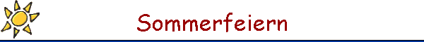 Sommerfeiern